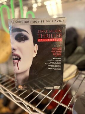 Dark Moon Thriller Collection DVD Box Set | 11 Cult Horror Midnight Movies NEW